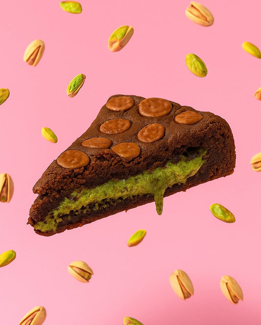 Cookie cake kunafa pistachio
